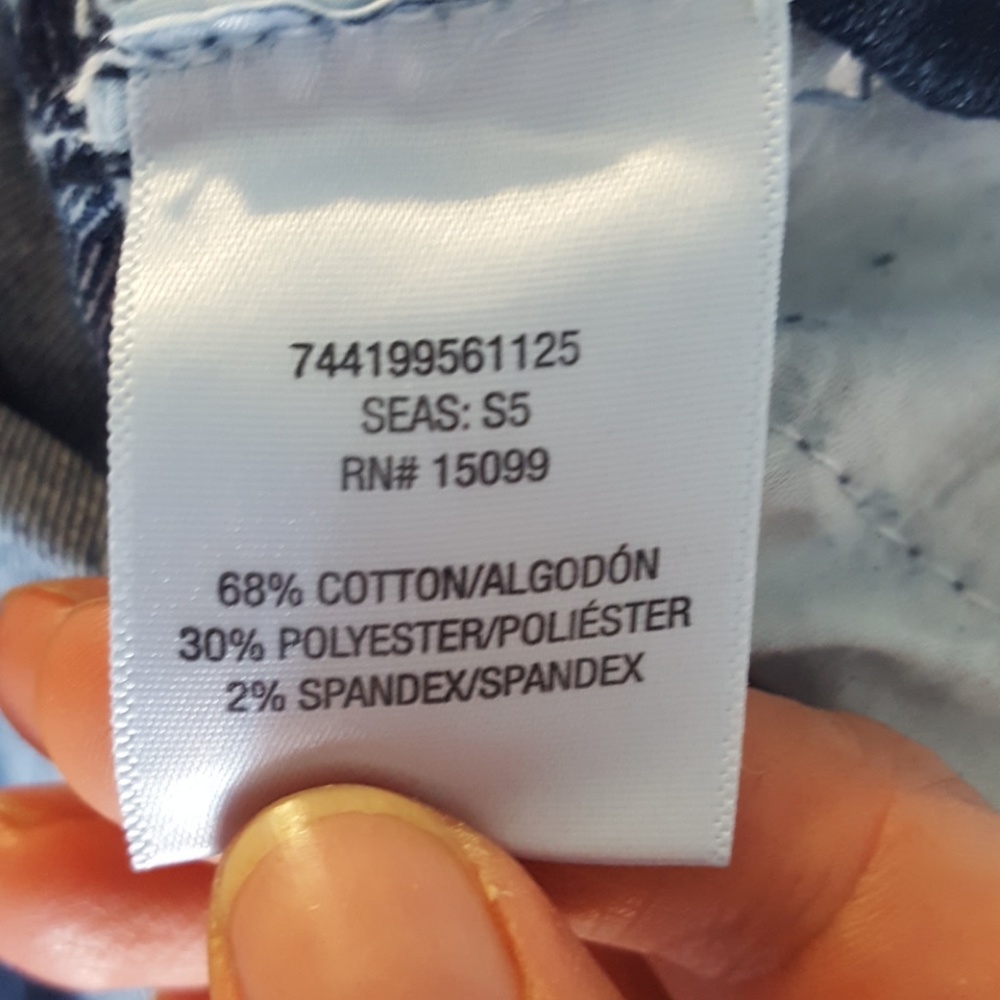 SOLD Bongo Skinny Blue Denim Overalls - Picture 8 of 8